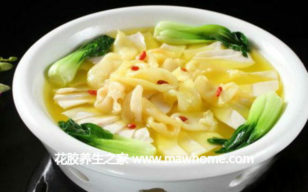 花膠肚的做法及食用方法