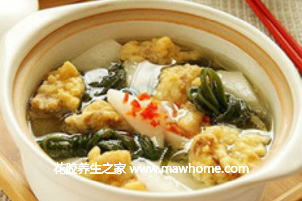 花膠豆卜雜菜煲的食用方法