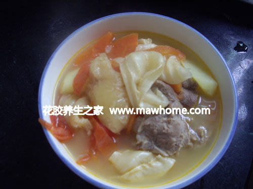 花膠龍骨番茄湯的食用方法