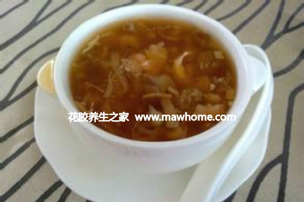花膠魚翅羹的食用方法