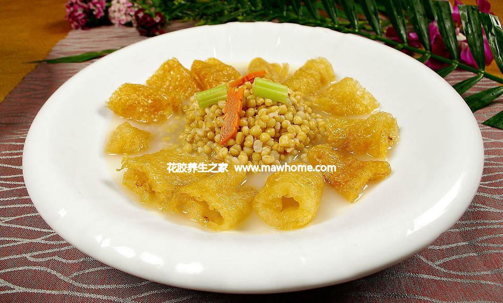 小麥燉花膠的食用方法