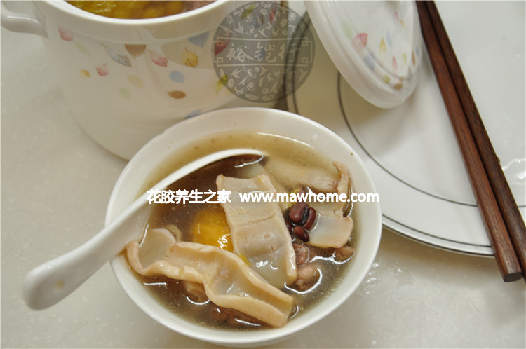 紅豆枇杷燉花膠的食用方法