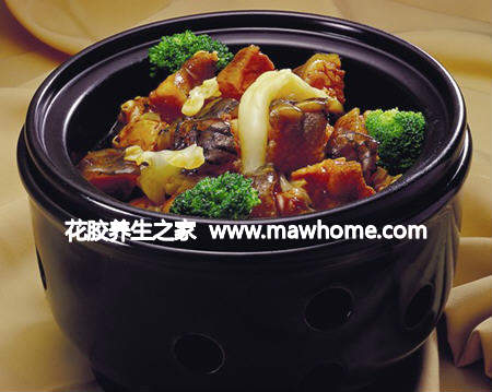 鱷魚扣花膠的做法