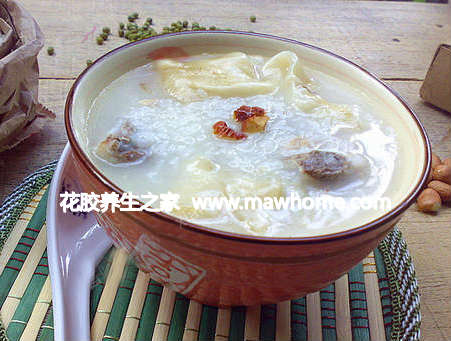 稻香花膠粥