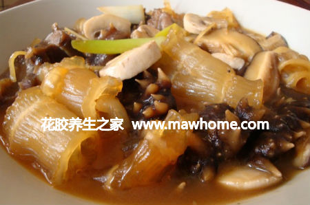香菇花膠海參小炒