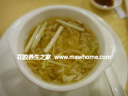 花膠雞絲羹