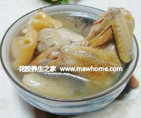 鷓鴣燉花膠的做法