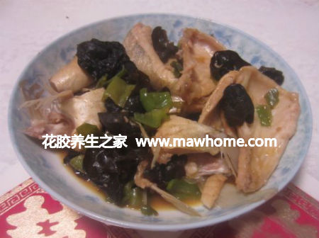 青椒木耳魚肚