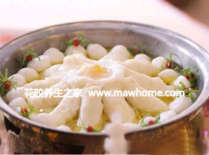 雞茸筆架魚肚,是筆架魚肚最好吃的做法