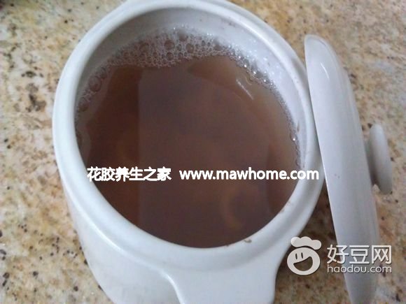 冰糖蓮子花膠的做法