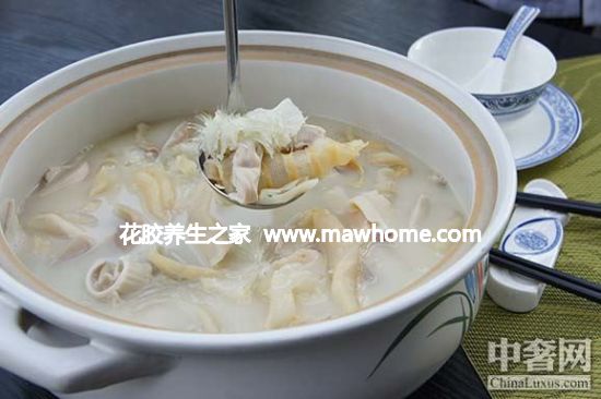 花膠豬肚湯的作用-養胃