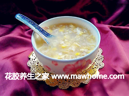花膠栗米羹的食用方法
