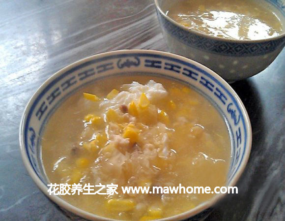 花膠雪耳玉米羹