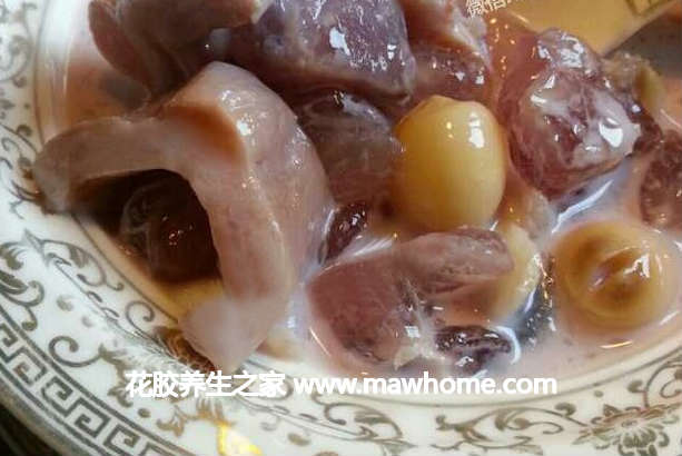 紫薯牛奶燉花膠食用方法