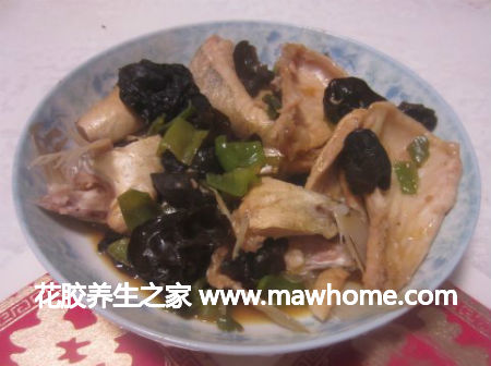 青椒木耳魚肚