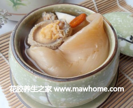 花膠鮑魚椰汁湯的做法