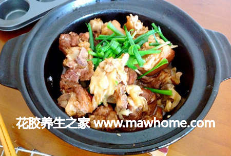 花膠炆豬腳的食用方法