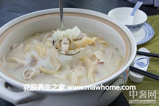 花膠豬肚湯的作用-養胃