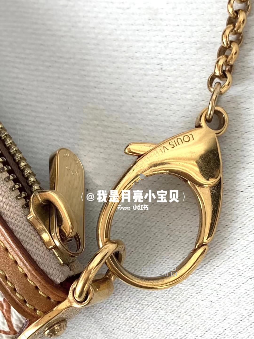 第34只中古包Lv 白三彩麻將包,kimono lv