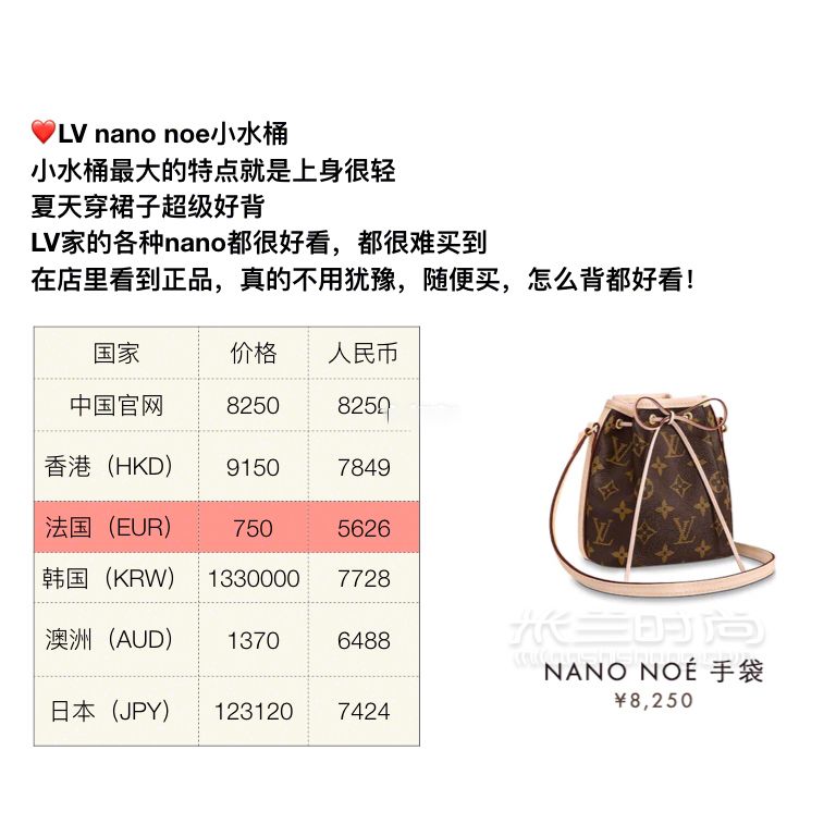 LV包包最經典的9款包，LV包全球價格對比，祝大家都能買到心水的包