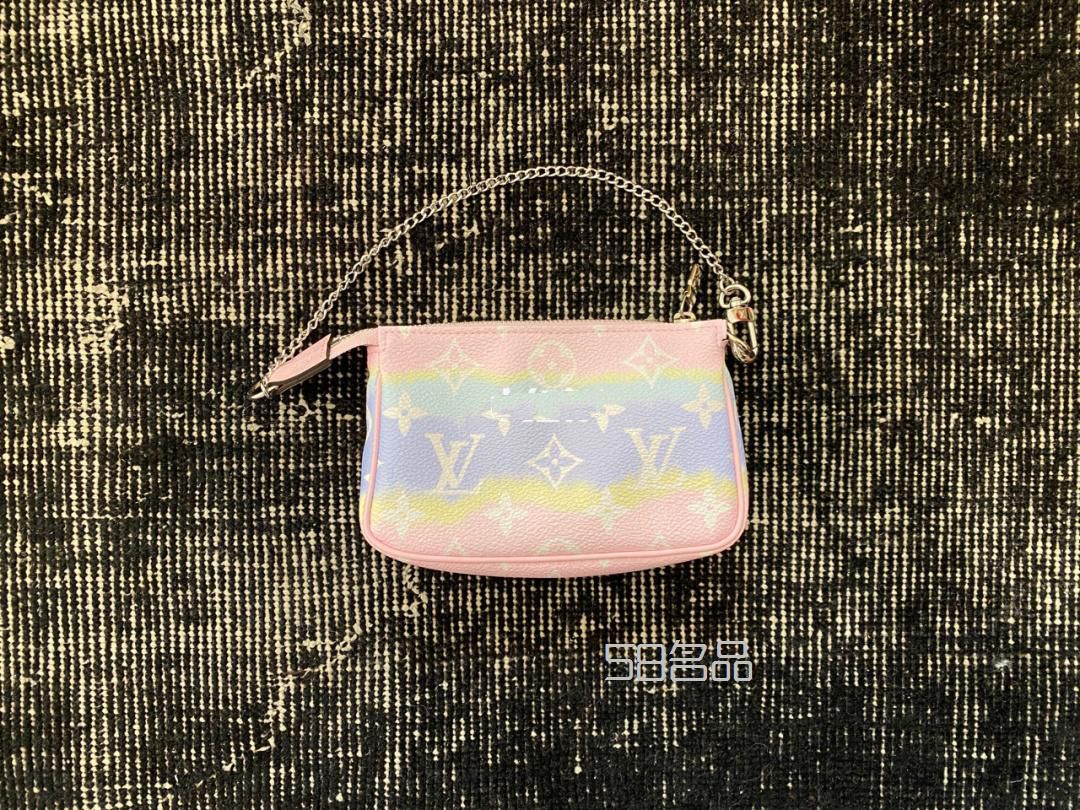 LV限定小麻將包,clemence lv錢包