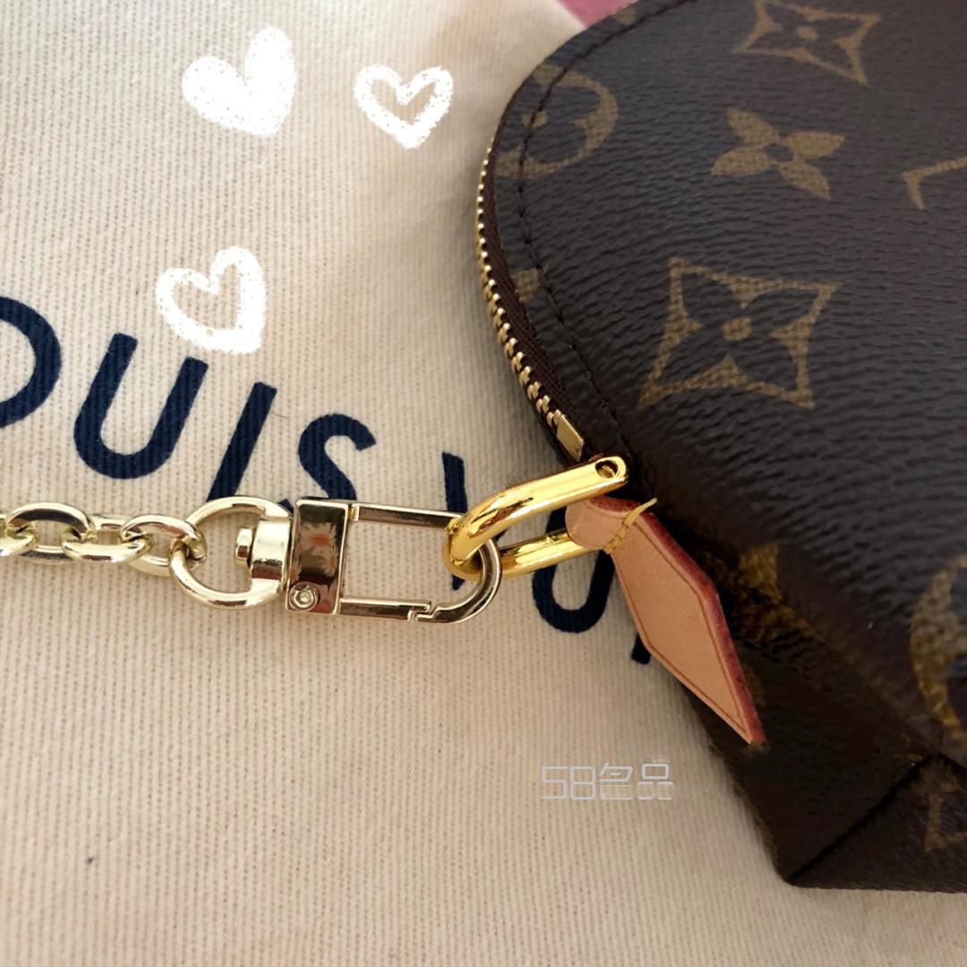 LV化妝包改造小號,lv brazza 錢夾女