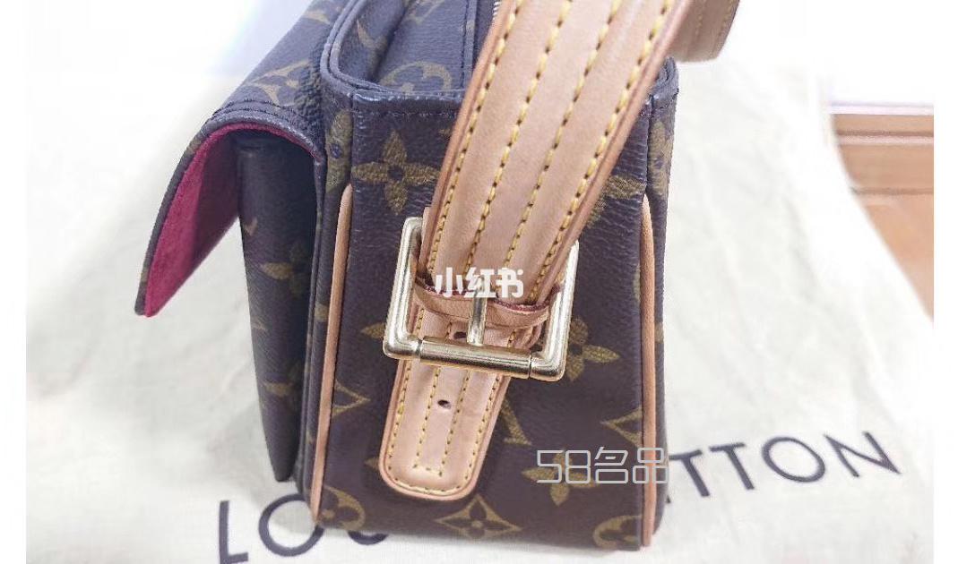 Lv駱駝包 全新保存品,lv皮帶頭五金