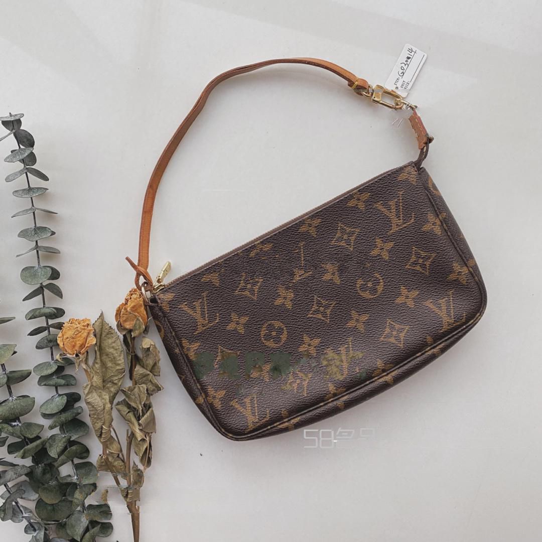 中古包分享系列之小包 LV老花麻將包,lv漆皮貝殼包中號價格