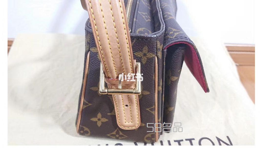Lv駱駝包 全新保存品,lv皮帶頭五金