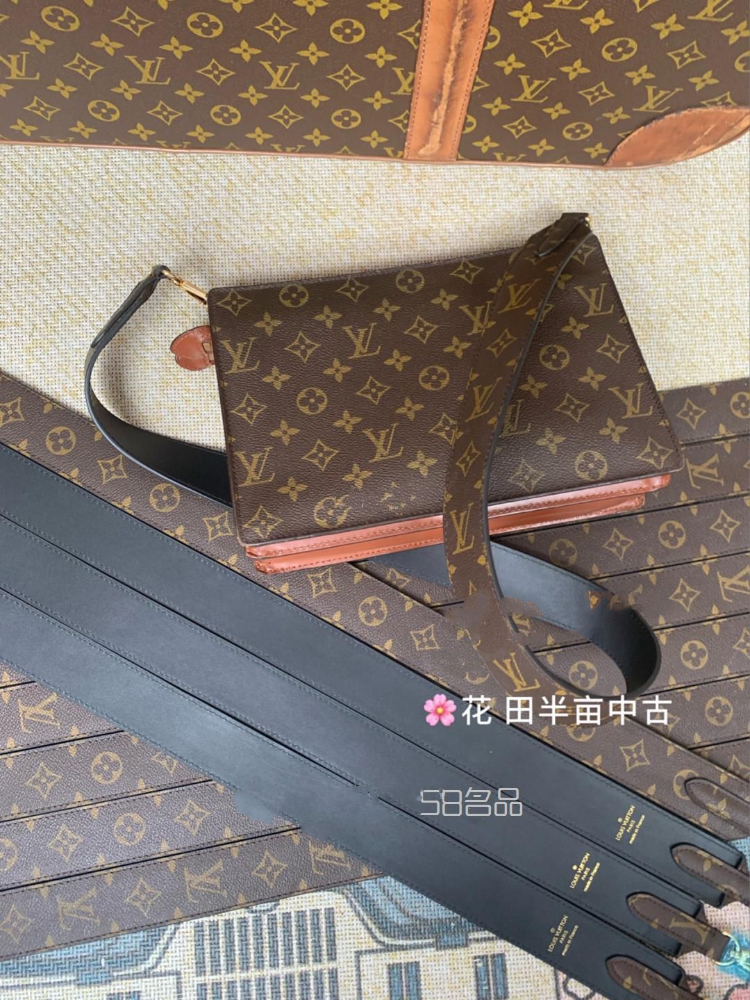 LV萬能寬肩帶正品包拆包肩帶中古包肩帶,lv新款女包圖片