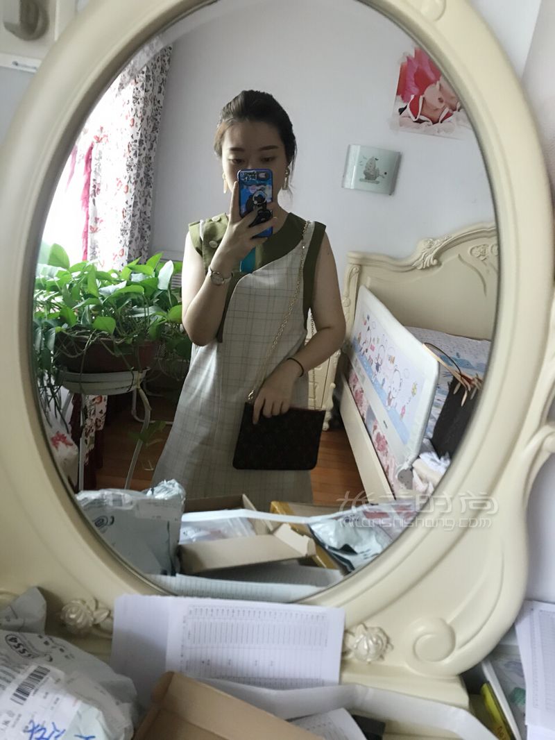 lv包評測neverfull子母包購物袋內包怎么改造？ 一包多用攻略 (9)