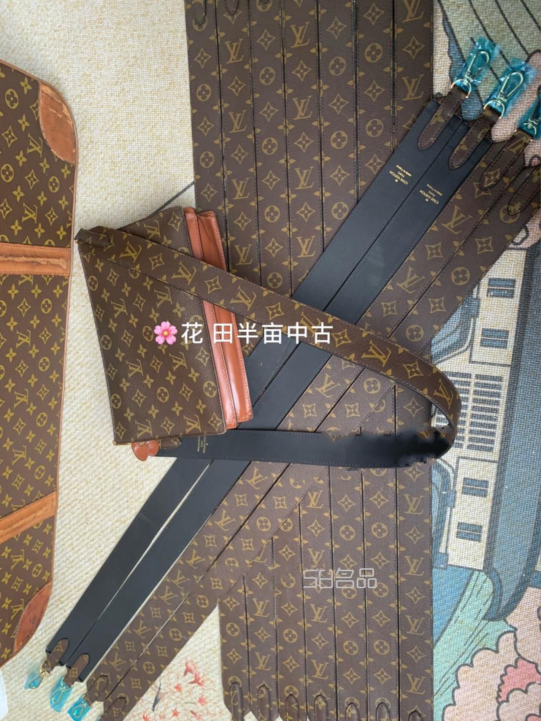 LV萬能寬肩帶正品包拆包肩帶中古包肩帶,lv新款女包圖片