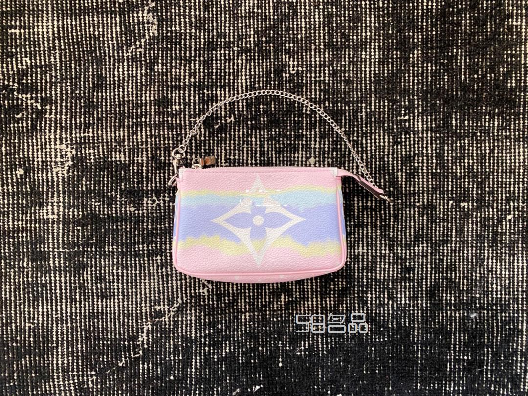 LV限定小麻將包,clemence lv錢包
