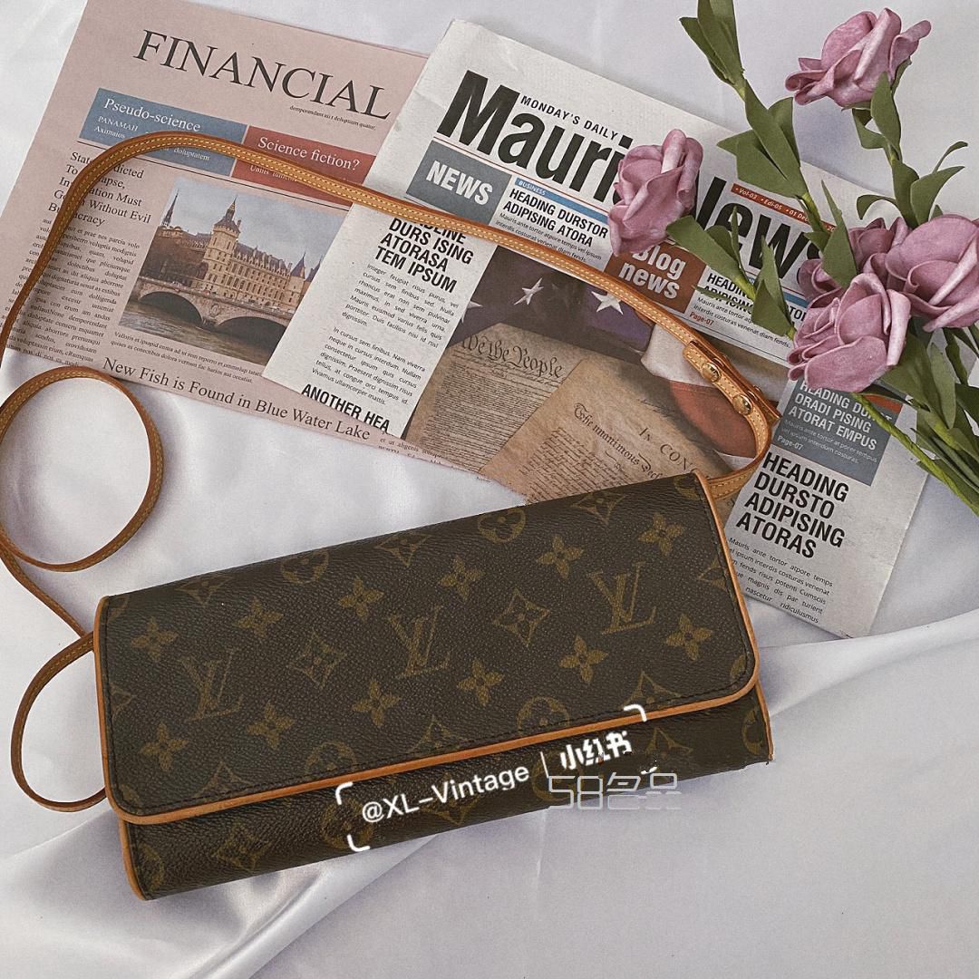 LV中古老花信封包,lv m40324大號