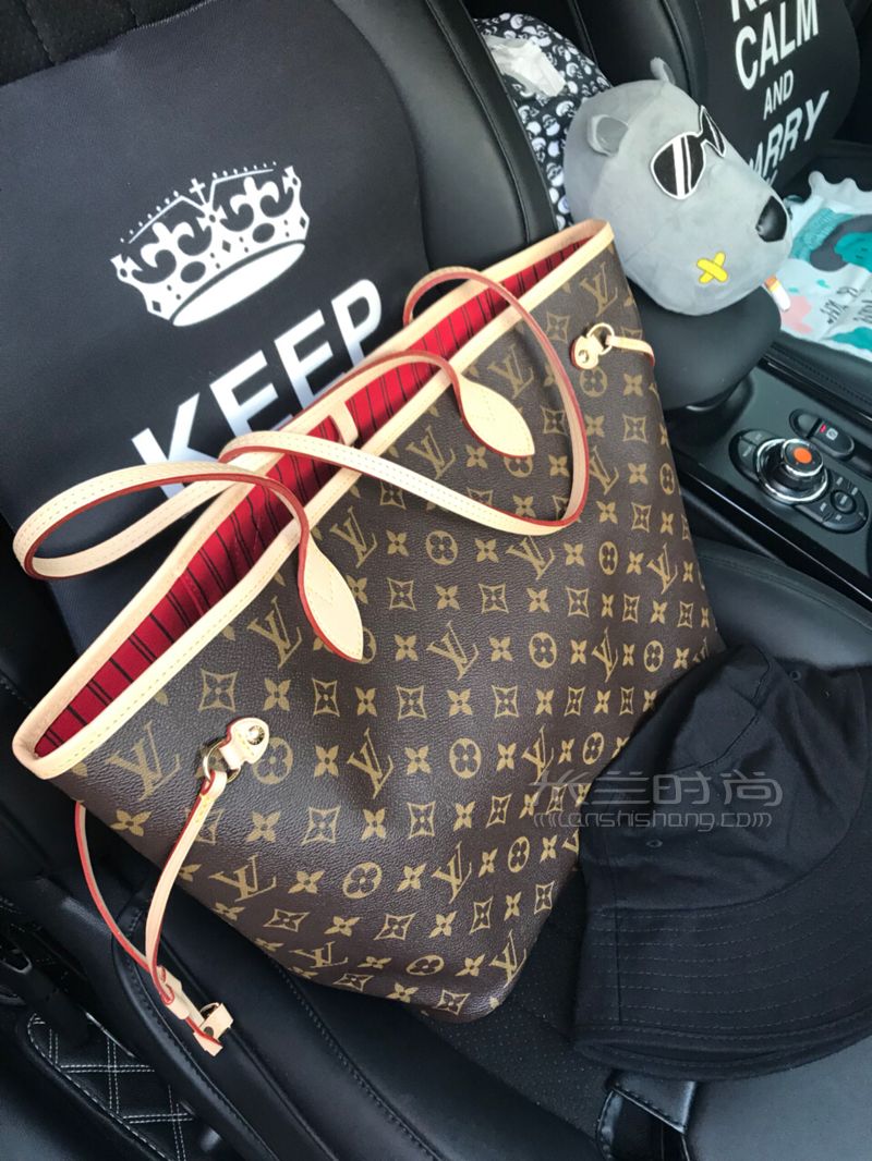 lv包評測neverfull子母包購物袋內包怎么改造？ 一包多用攻略