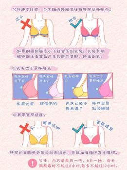 文胸穿著注意事項