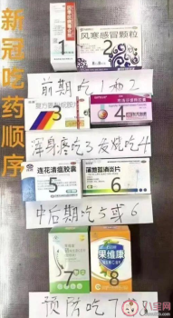 新冠吃藥順序圖瘋傳醫生提醒 新冠吃藥順序圖靠譜嗎