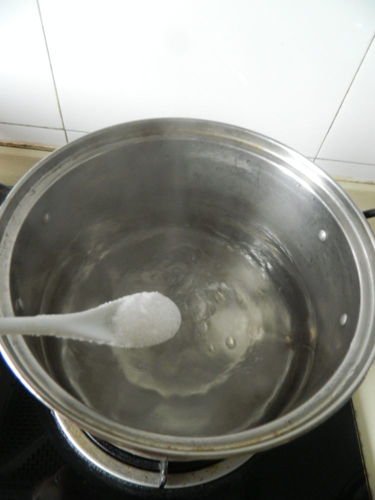 咸蛋燒豆腐的做法步驟4