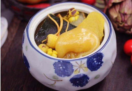花膠干貝瘦肉湯的做法,花膠燉牛奶花膠奶凍做法
