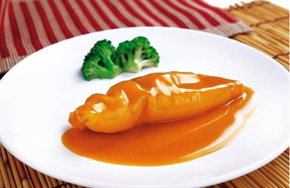 魚膠泡開后有白色渣