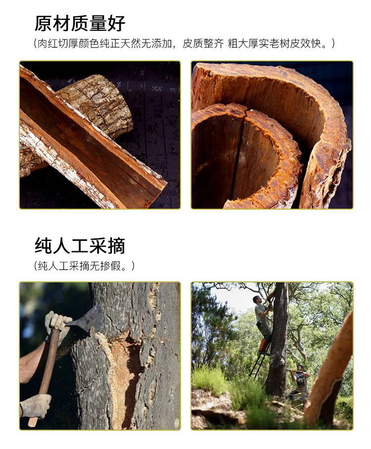 卡賓達樹皮的主要成分